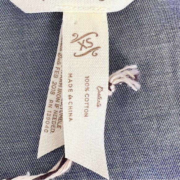 3/$25 Matilda Jane Hour by Hour Chambray Kimono Jacket XS - Picture 11 of 12